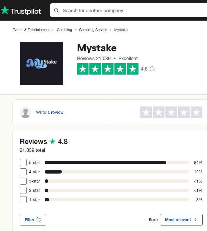 Mystake Casino