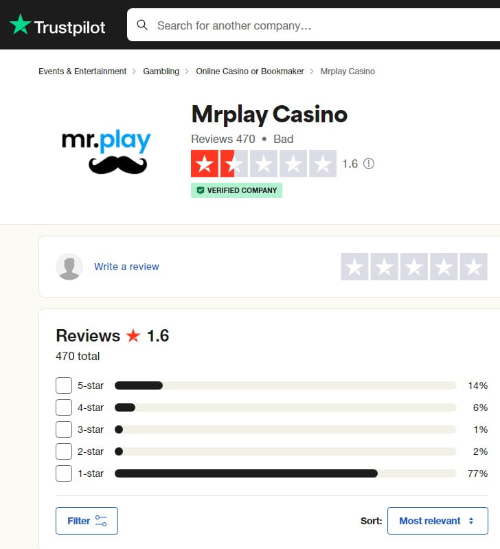 Mr Play Casino