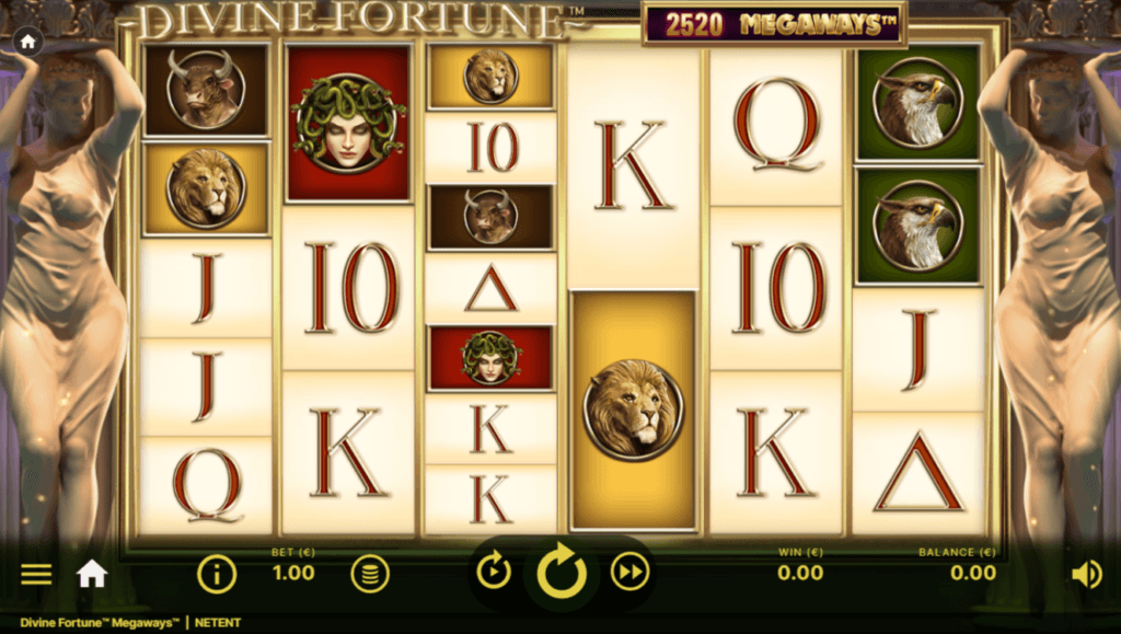 Divine Fortune Megaways by NetEnt