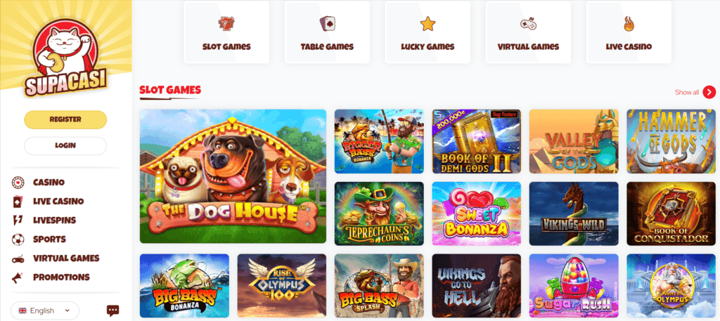 Supacasi Casino Slots